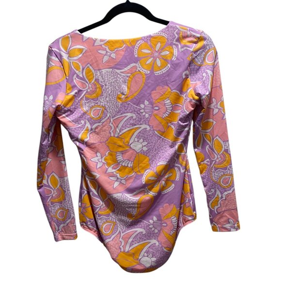 SEEA Solanas Surf Suit One Piece - Size Large (Pink/Purple/Orange) - Picture 9 of 11